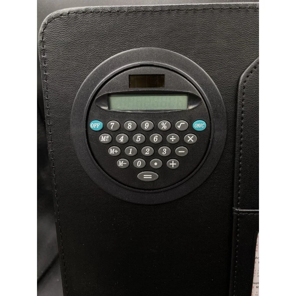 Target Store Employee Work Manager Portfolio Folder With Calculator 2007 READ